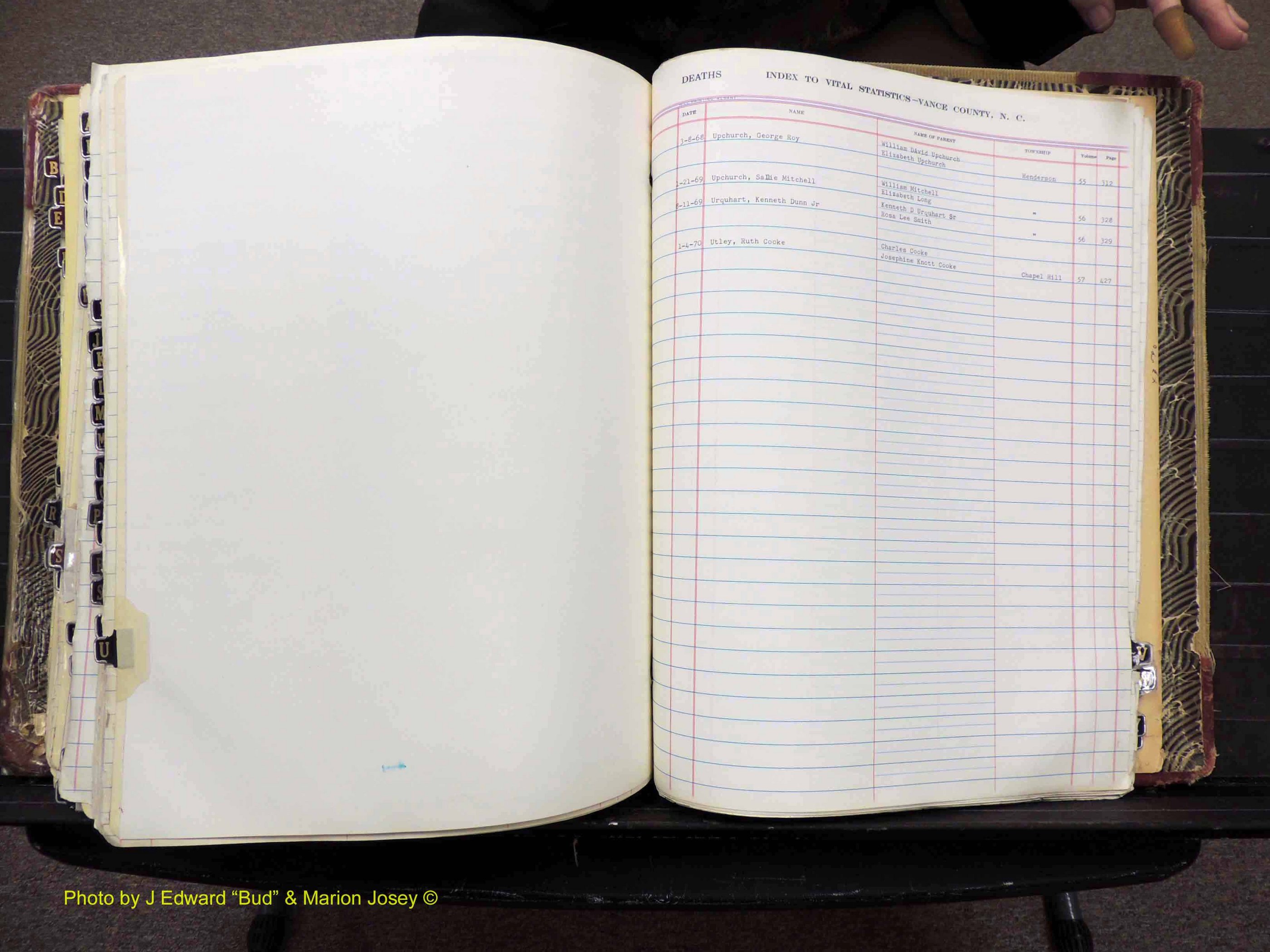Vance Co, NC, Births & Deaths, A-Z, 1960-1974 (480).JPG