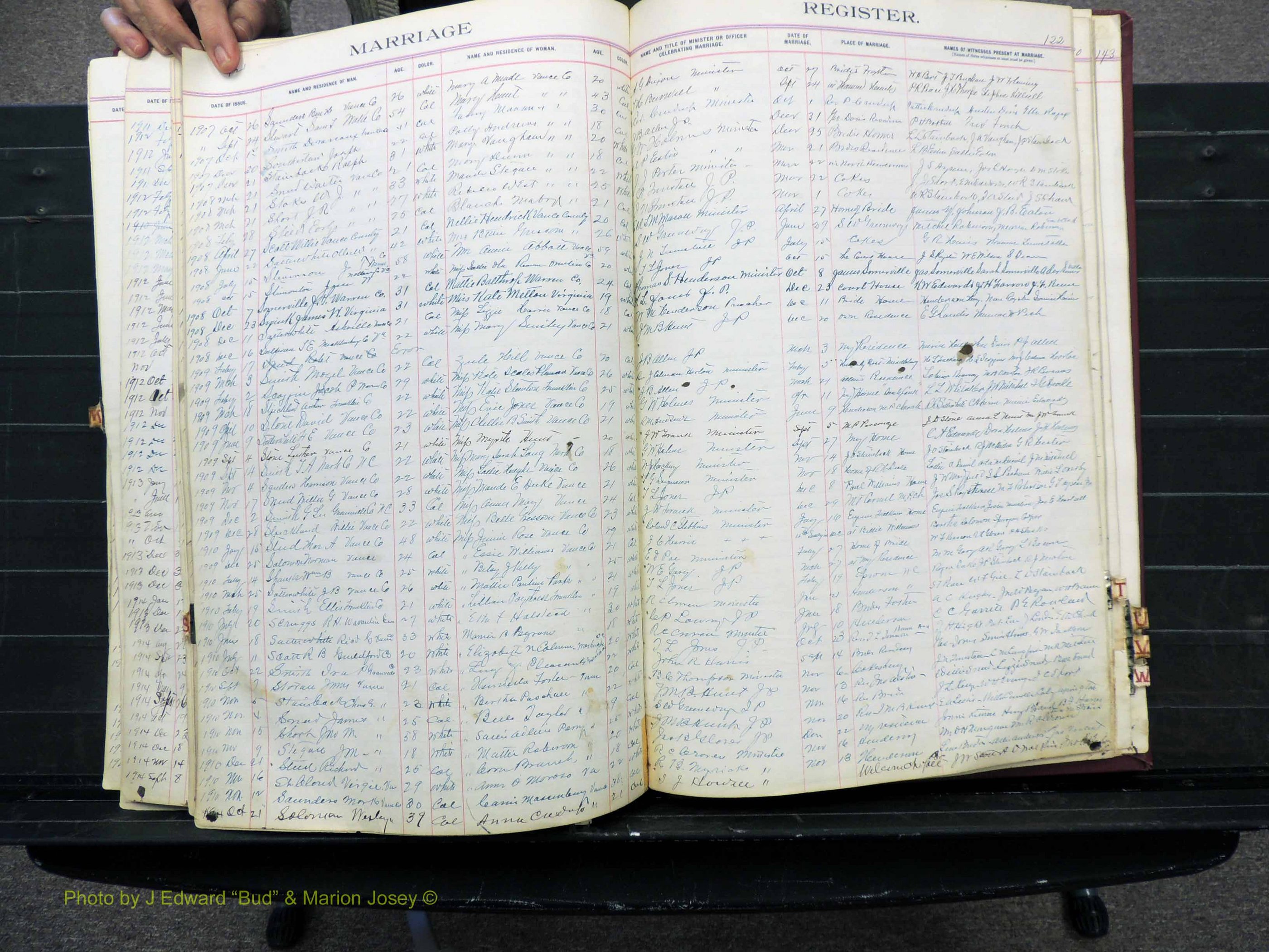 Vance Co, NC, Marriages, A-Z, 1898-1919 (194).JPG