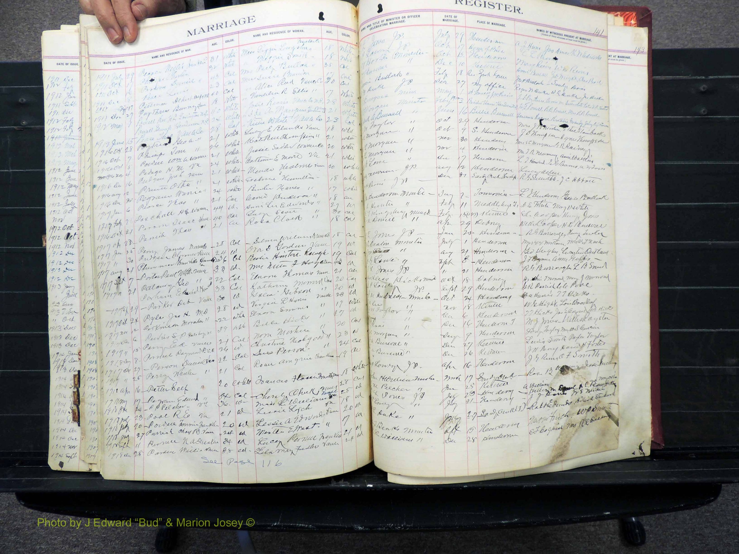 Vance Co, NC, Marriages, A-Z, 1898-1919 (214).JPG