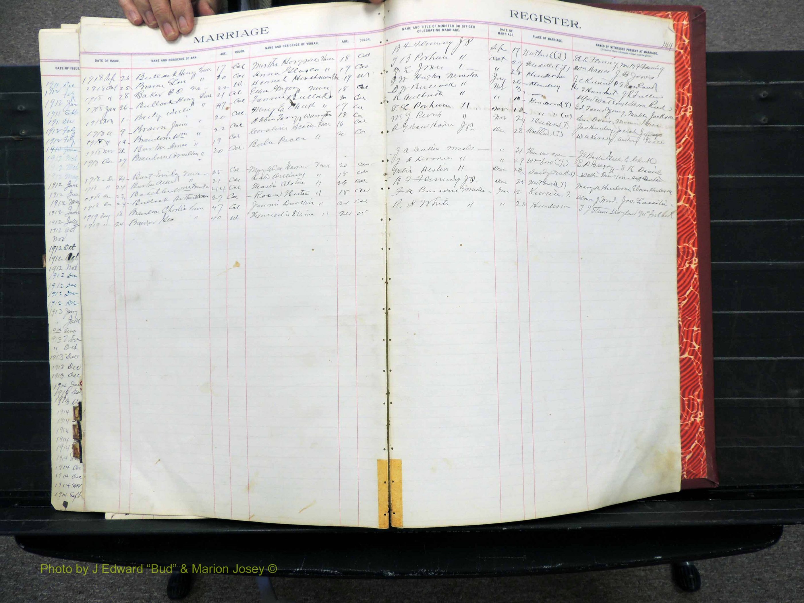 Vance Co, NC, Marriages, A-Z, 1898-1919 (216).JPG