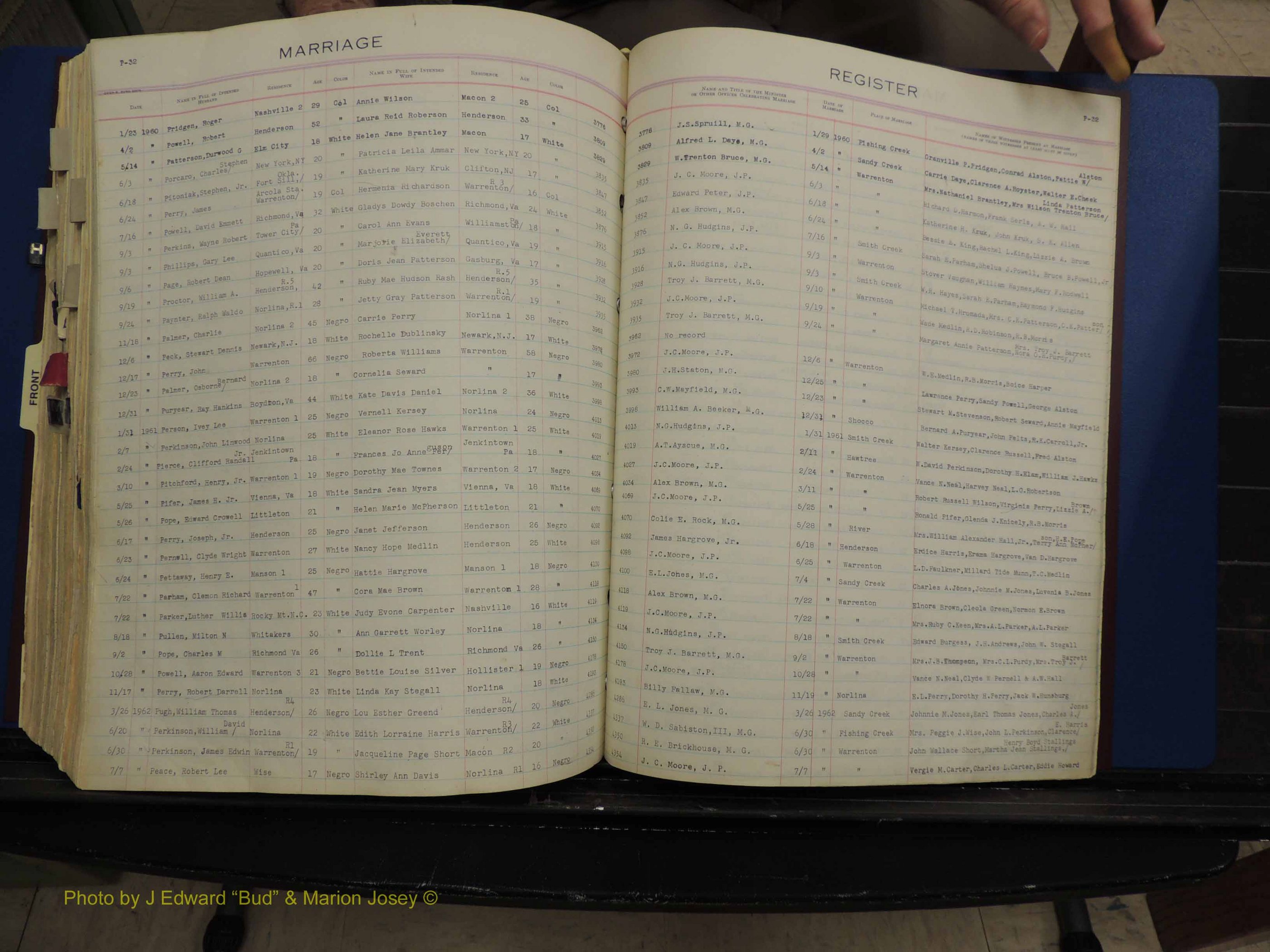 Warren Co, NC, Marriages, H-P, 1867-1978 (346).JPG