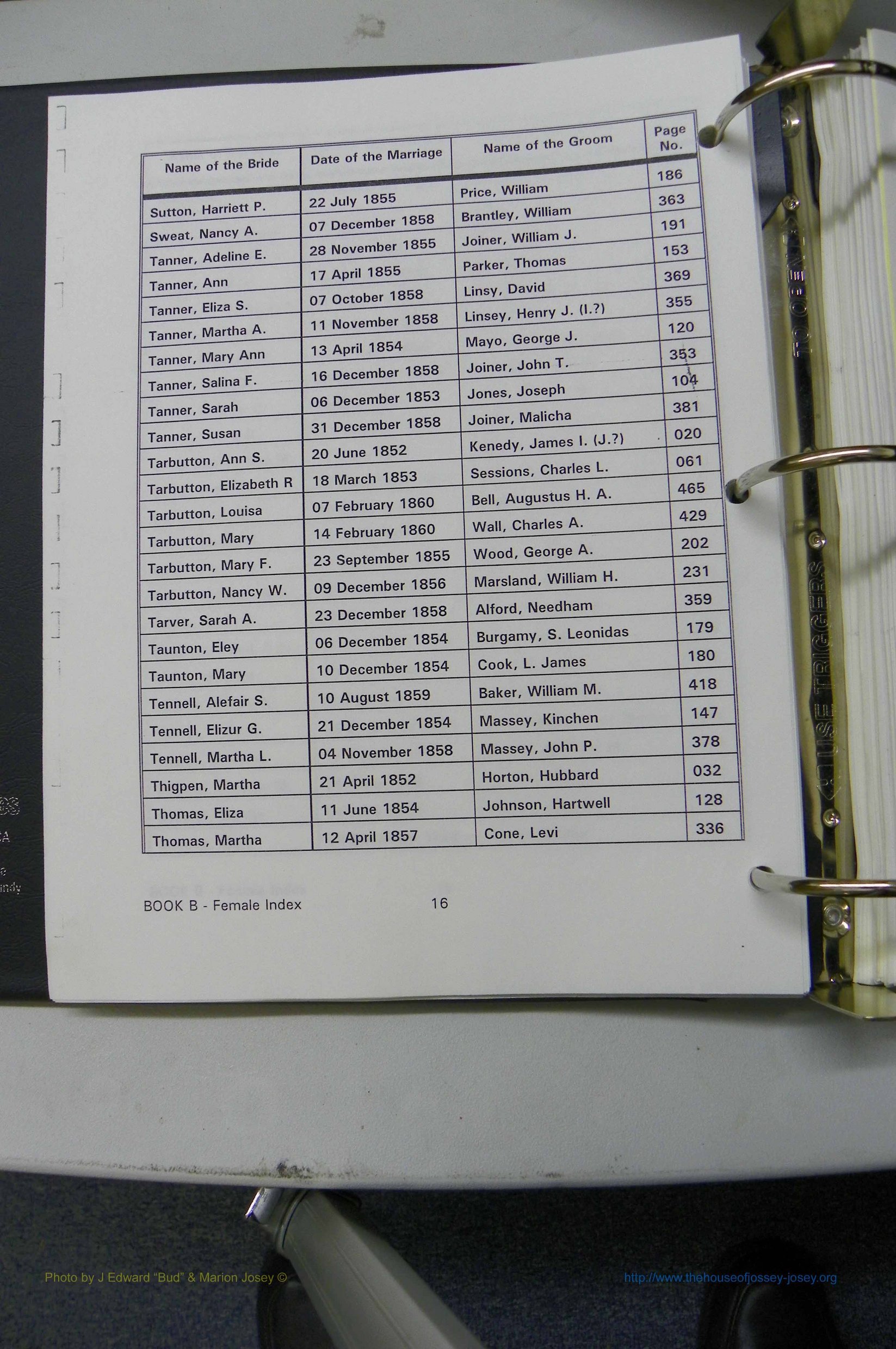 Was GA, Marr Index Books A - F, 1828 - 1890, Female, (052).JPG