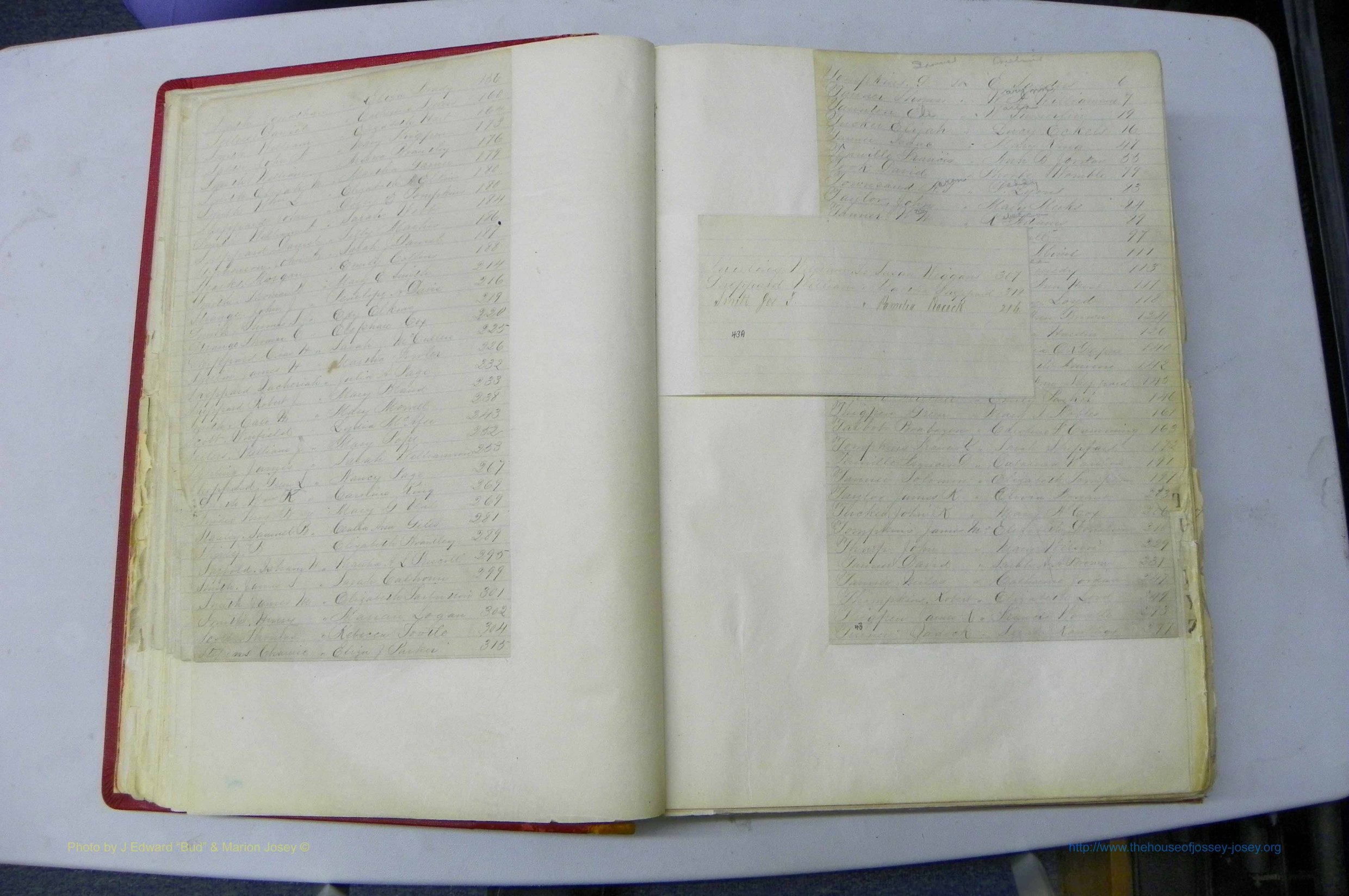 Was GA, Marriages Book A, 1828 - 1852, Index T2 & U.JPG