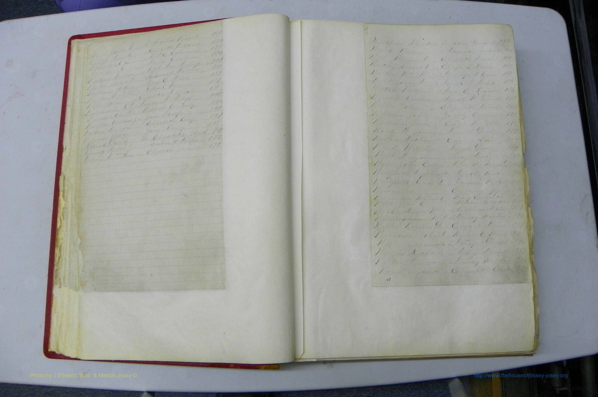 Was GA, Marriages Book A, 1828 - 1852, Index W2.JPG