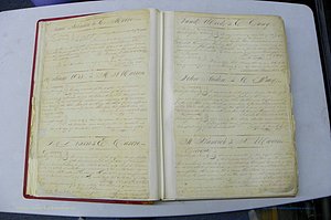 Was GA, Marriages Book A, 1828 - 1852, P 003-004.JPG