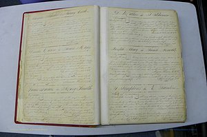Was GA, Marriages Book A, 1828 - 1852, P 005-006.JPG