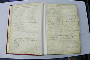 Was GA, Marriages Book A, 1828 - 1852, P 015-016.JPG