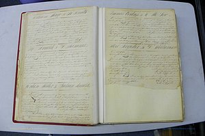 Was GA, Marriages Book A, 1828 - 1852, P 031-032.JPG