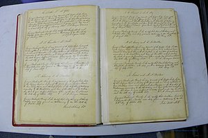 Was GA, Marriages Book A, 1828 - 1852, P 105-106.JPG