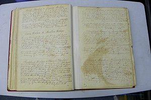 Was GA, Marriages Book A, 1828 - 1852, P 165-166.JPG