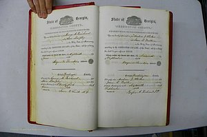 Was GA, Marriages Book B, 1852 - 1860, P 024-025.JPG