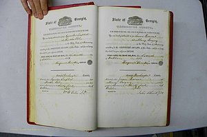 Was GA, Marriages Book B, 1852 - 1860, P 034-035.JPG