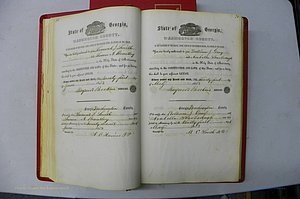 Was GA, Marriages Book B, 1852 - 1860, P 072-073.JPG