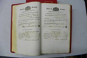 Was GA, Marriages Book B, 1852 - 1860, P 080-081.JPG