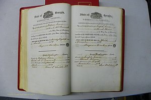 Was GA, Marriages Book B, 1852 - 1860, P 103-104.JPG
