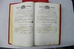 Was GA, Marriages Book B, 1852 - 1860, P 117-118.JPG