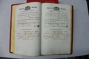 Was GA, Marriages Book B, 1852 - 1860, P 137-138.JPG