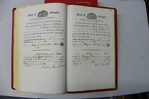 Was GA, Marriages Book B, 1852 - 1860, P 432-433.JPG