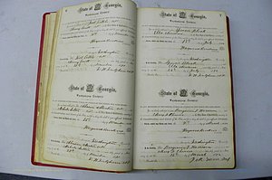 Was GA, Marriages Book D, 1872 - 1879, P 006-007.JPG