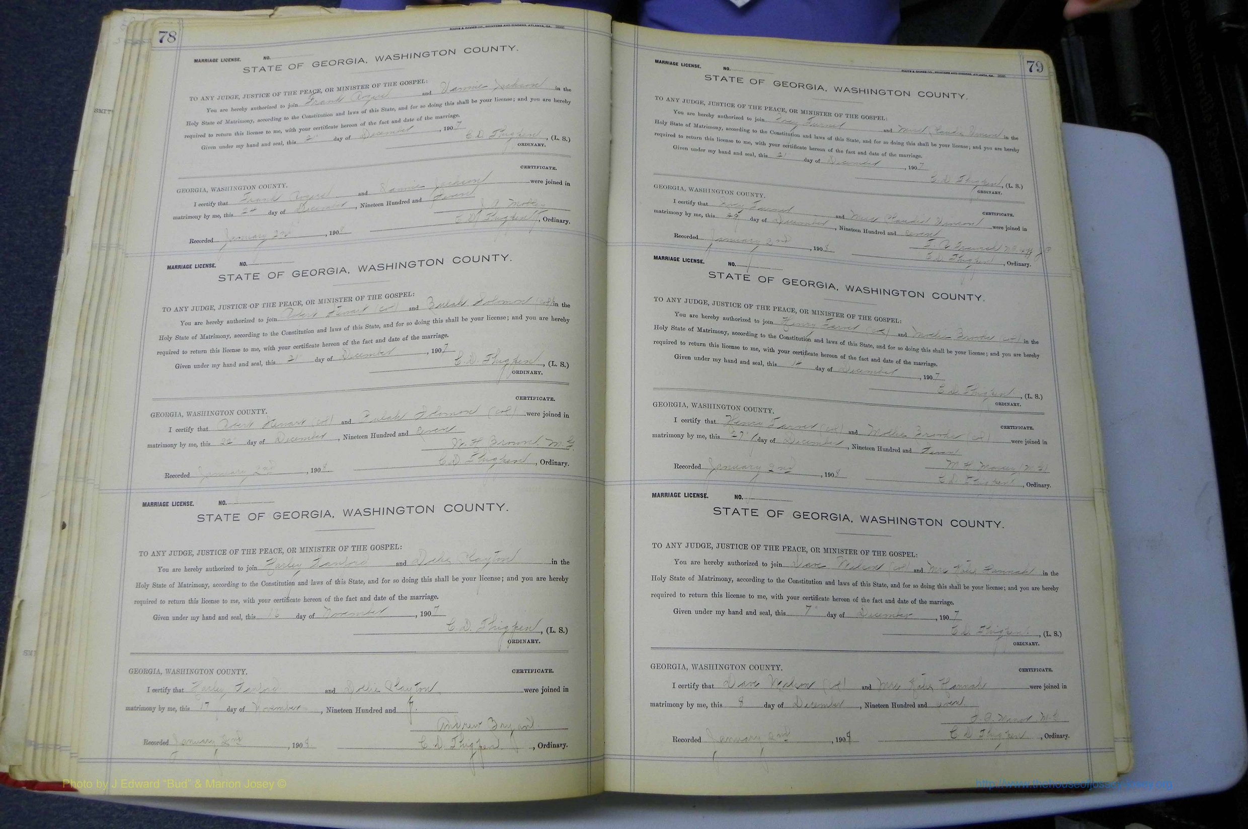 Was GA, Marriages Book K, 1907 - 1913, P 078-079.JPG