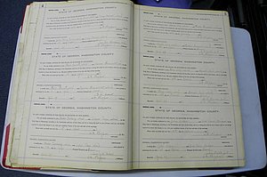 Was GA, Marriages Book K, 1907 - 1913, P 004-005.JPG