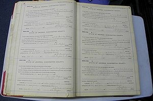 Was GA, Marriages Book K, 1907 - 1913, P 008-009.JPG