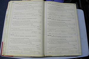 Was GA, Marriages Book K, 1907 - 1913, P 018-019.JPG