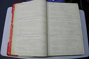 Was GA, Marriages Book L, 1913 - 1917, P 002-003.JPG