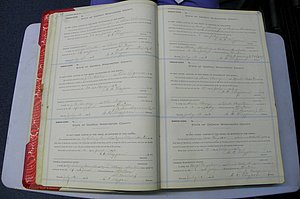 Was GA, Marriages Book L, 1913 - 1917, P 012-013.JPG