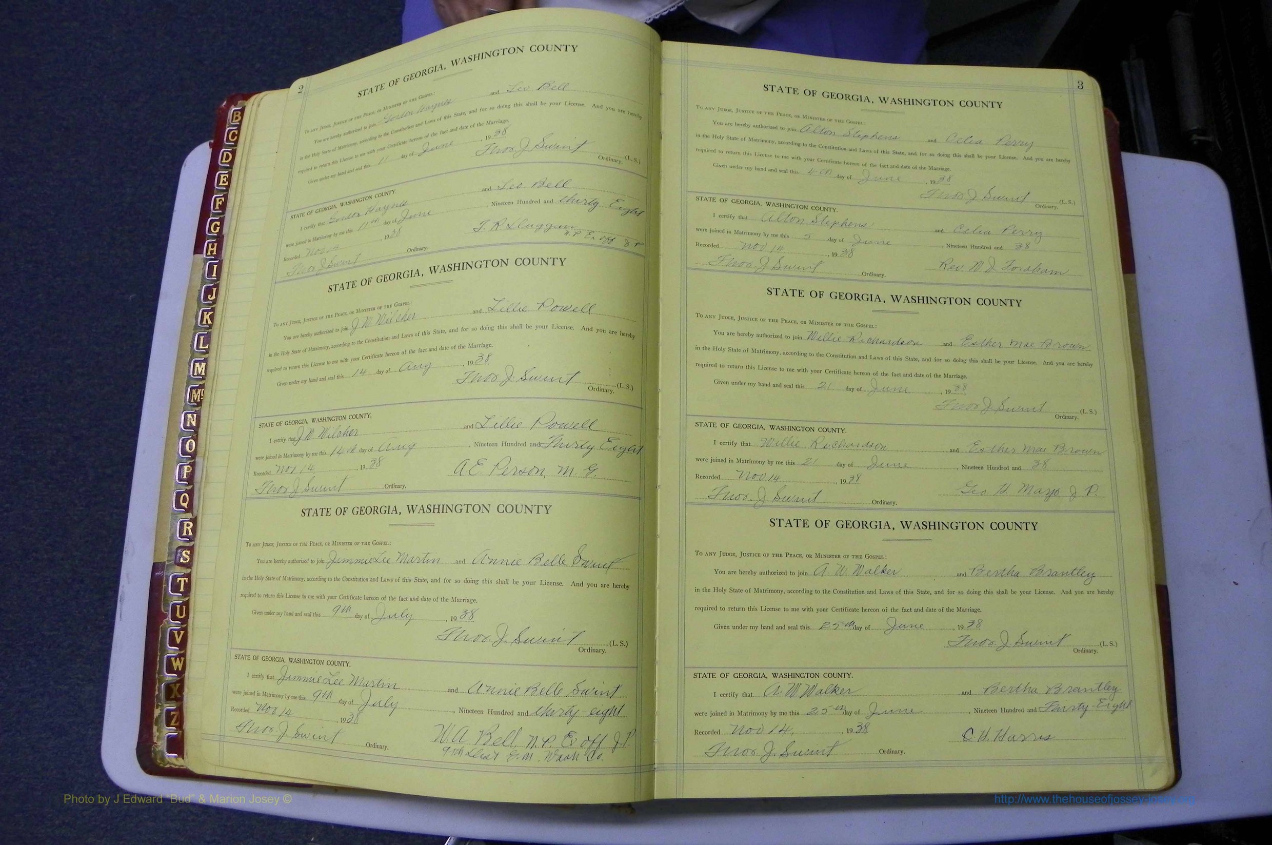 Was GA, Mar. Book P, 1938 - 1951, Col, P 002-003.JPG