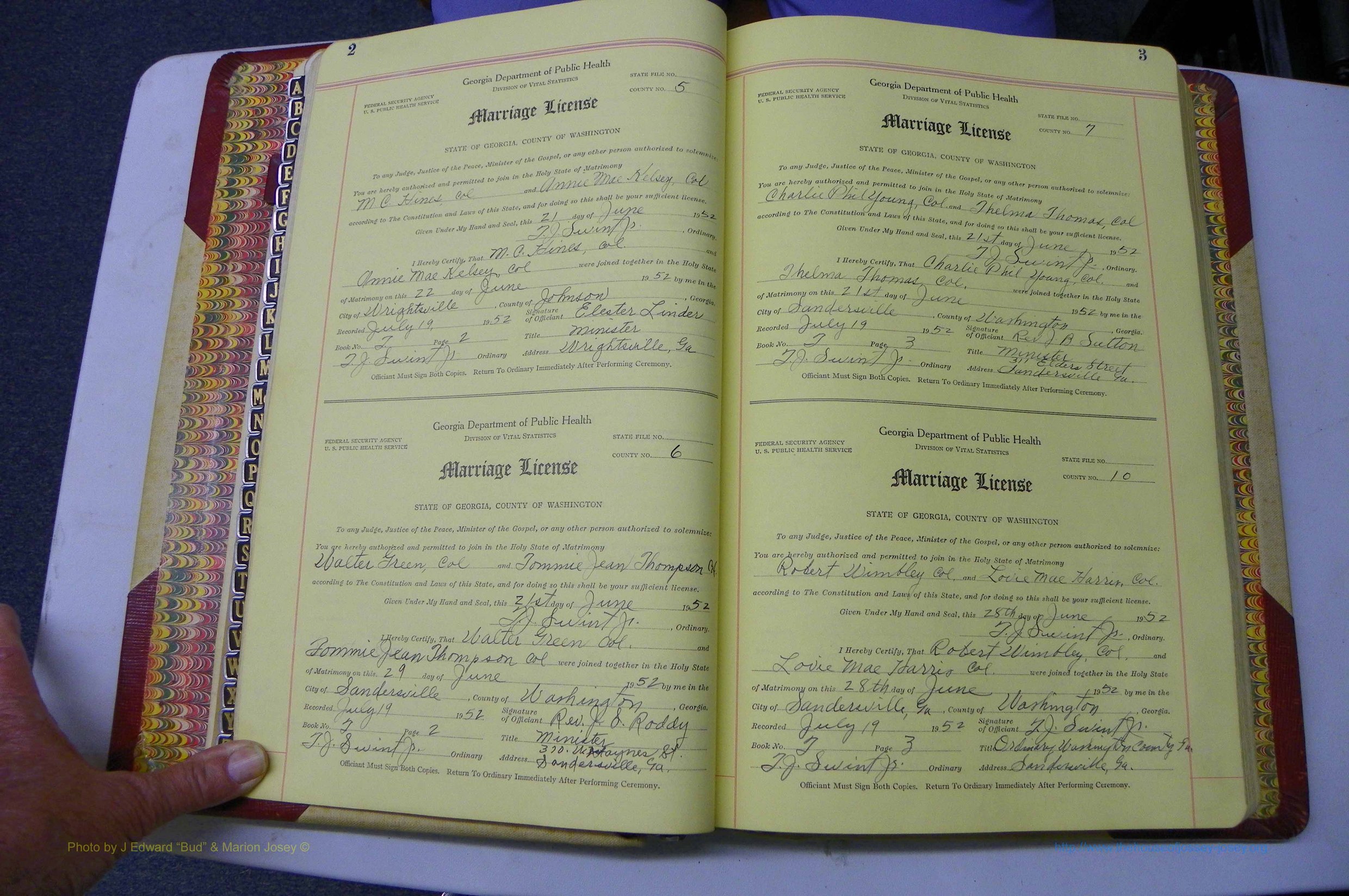 Was GA, Mar. Book T, 1952 - 1962, Col, P 002-003.JPG