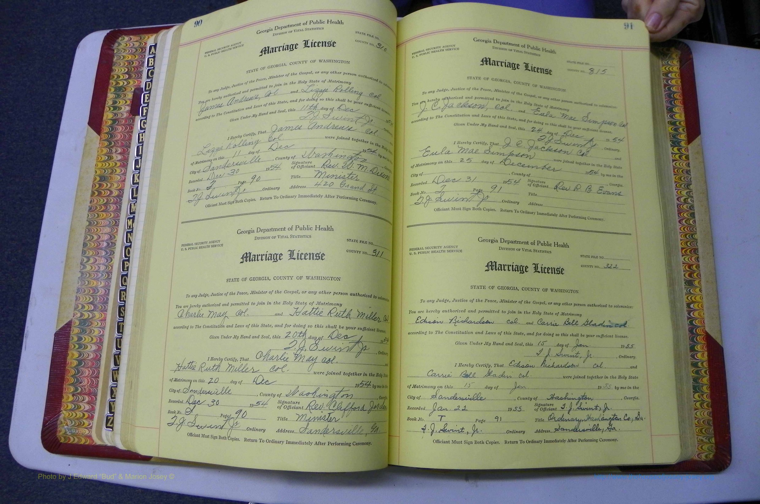 Was GA, Mar. Book T, 1952 - 1962, Col, P 090-091.JPG