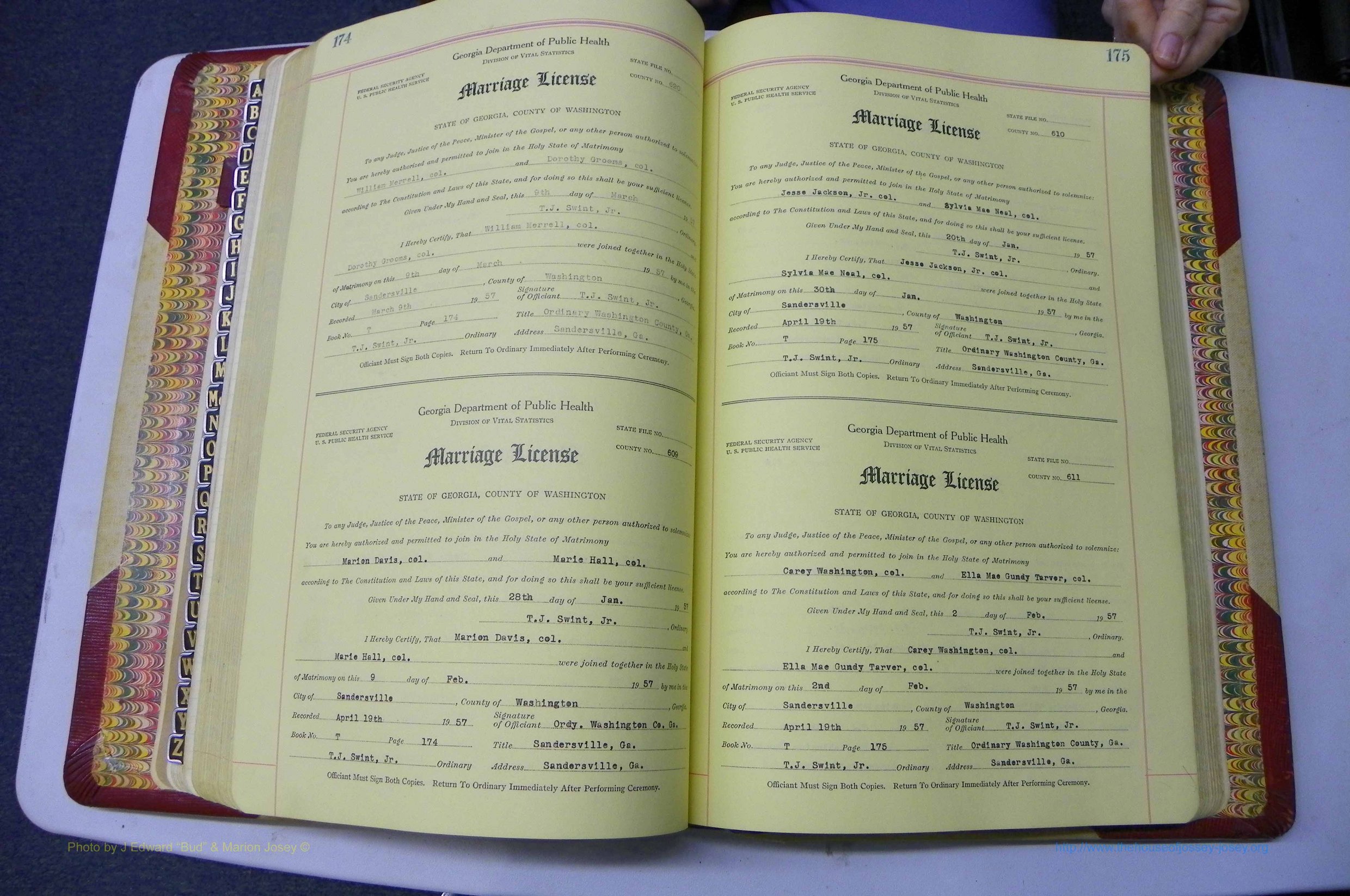 Was GA, Mar. Book T, 1952 - 1962, Col, P 174-175.JPG