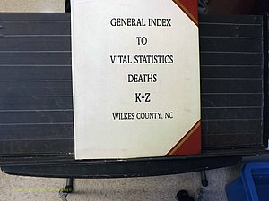 Wilkes Co, NC, Deaths, K-Z, 1913-2010 (100).JPG