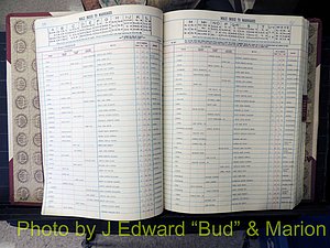 Wilkes Co, NC, Marriage Book 10, 1991-2001 (127).JPG