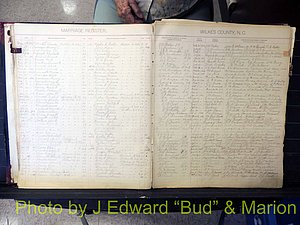 Wilkes Co, NC, Marriage Book 2, 1902-1911 (115).JPG