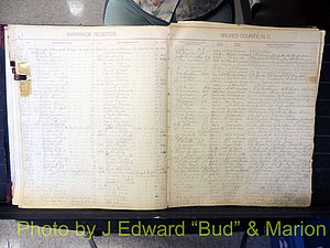 Wilkes Co, NC, Marriage Book 2, 1902-1911 (123).JPG