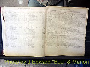 Wilkes Co, NC, Marriage Book 2, 1902-1911 (124).JPG