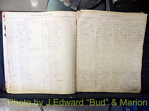 Wilkes Co, NC, Marriage Book 2, 1902-1911 (128).JPG