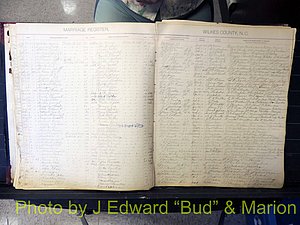 Wilkes Co, NC, Marriage Book 2, 1902-1911 (129).JPG