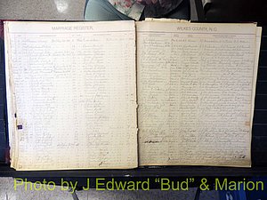 Wilkes Co, NC, Marriage Book 2, 1902-1911 (151).JPG