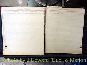 Wilkes Co, NC, Marriage Book 2, 1902-1911 (160).JPG
