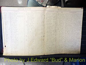 Wilkes Co, NC, Marriage Book 2, 1902-1911 (163).JPG