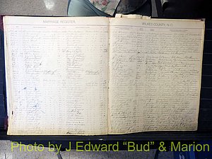 Wilkes Co, NC, Marriage Book 2, 1902-1911 (165).JPG