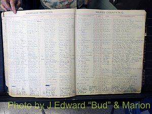 Wilkes Co, NC, Marriage Book 4, 1920-1937 (114).JPG