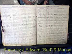 Wilkes Co, NC, Marriage Book 4, 1920-1937 (176).JPG