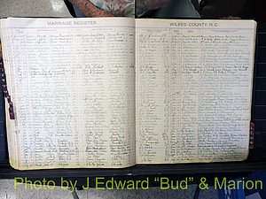 Wilkes Co, NC, Marriage Book 4, 1920-1937 (177).JPG