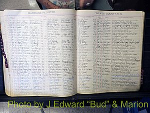 Wilkes Co, NC, Marriage Book 4, 1920-1937 (184).JPG