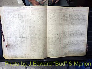 Wilkes Co, NC, Marriage Book 4, 1920-1937 (187).JPG