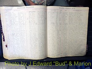Wilkes Co, NC, Marriage Book 4, 1920-1937 (188).JPG